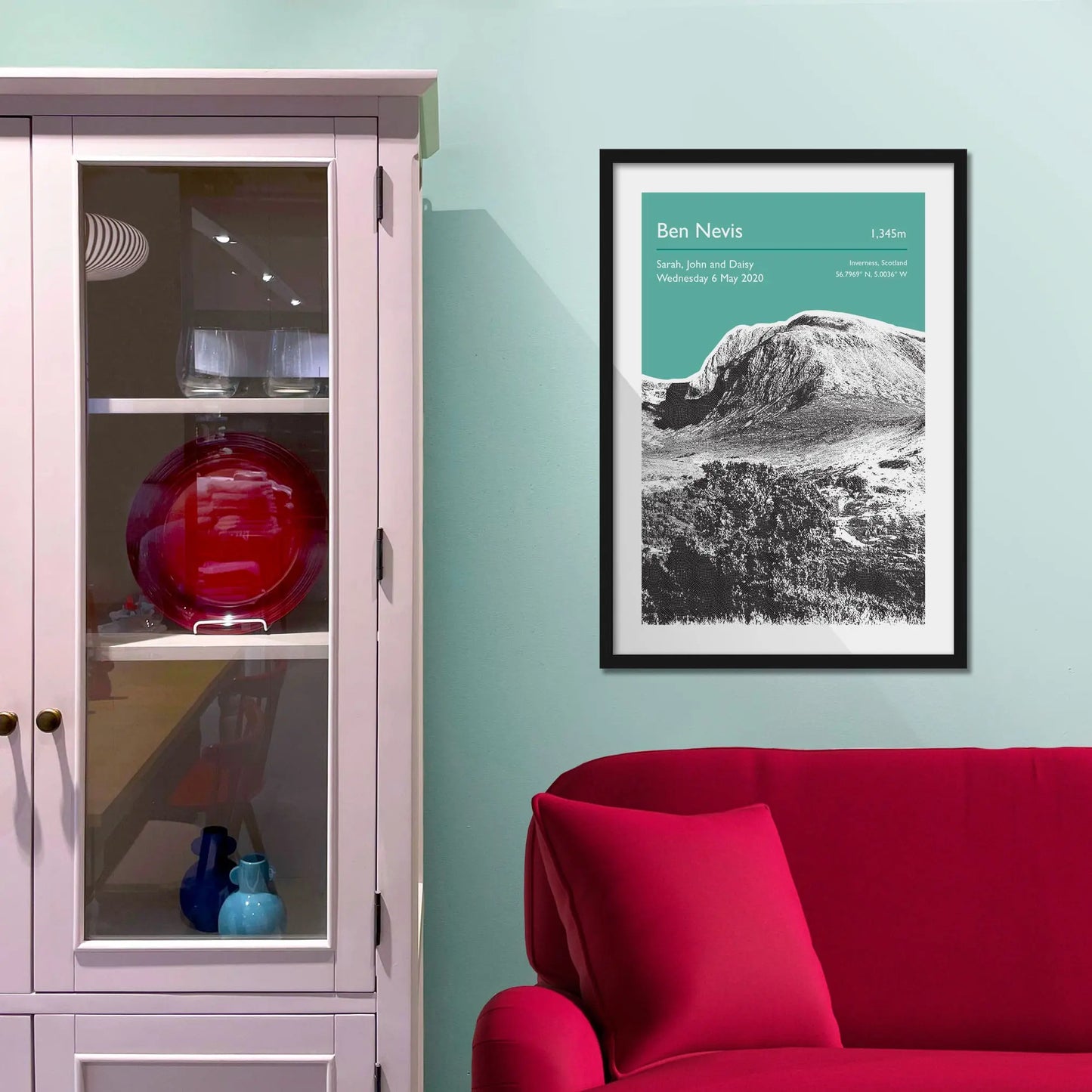 Ben Nevis, Scotland Personalised Art Print